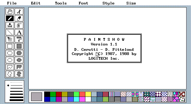 PaintShow 1.1 - Splash